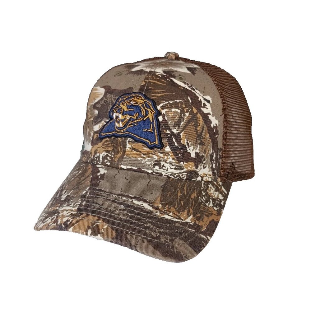Pitt Panthers Camo Hat Cap Youth Trucker Adjustable Hook and Loop NCAA New
